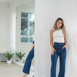 Livvy Wide Leg Flare Jean